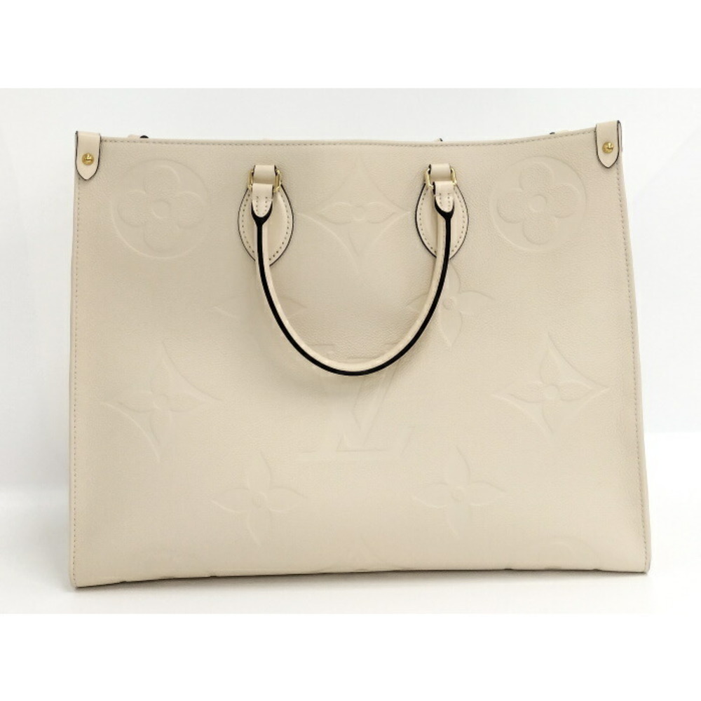 Louis Vuitton Onthego Empreinte Shoulder Bag Beige - Picture 3 of 10